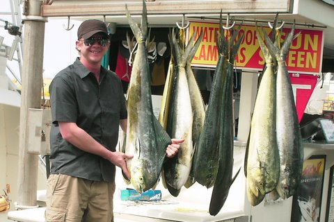 Pete with Mahi Mahi