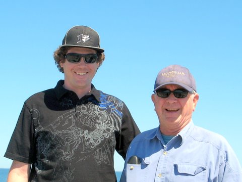 Adam & Chuck on the Jetty