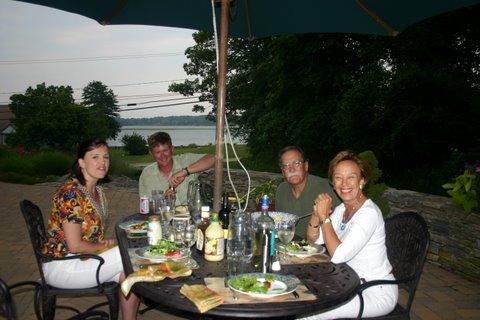 Pete & Kellie with Ruth & Dick